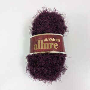 Patons Allure Bulky #5 Yarn Color Ruby 04405-130117 47 yds  1.75 oz each
